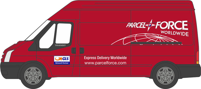 PREORDER Oxford Diecast N NFT034 Low Roof Ford Transit Cargo Van with Short Wheelbase, National Grid