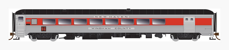 Rapido 134018 HO Scale New Haven County Car - NH McGinnis w/o Skirts