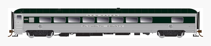 Rapido 134007 HO Scale New Haven County Car - NH Hunter Green