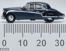 Oxford Diecast NJAG8003 1956 Jaguar MKVIII Sedan - Assembled -- Indigo Blue, Cotswold Blue, N Scale