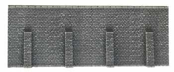 Noch 34857 Retaining Wall Model Kit - Long Gray, N Scale For Model Railways & Dioramas - View #2