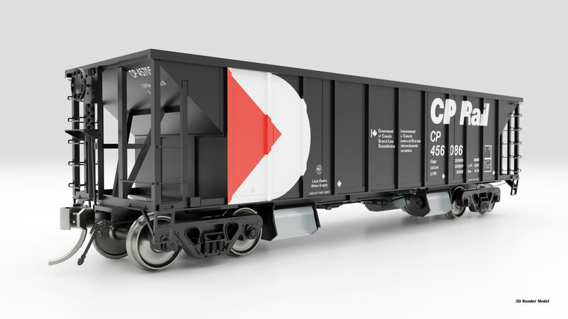 Rapido 158004 HO NSC Ballast Car: CP Rail - Branchline: 6-Pack