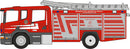 PREORDER Oxford Diecast N NSFE010 Scania Pump Ladder Fire