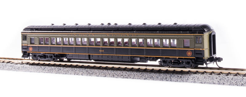 BLI 6541 CN 80' Passenger Coach, Green & Black, Single Car, N (Fantasy Paint Scheme)