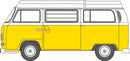 PREORDER Oxford Diecast N NVW016 Volkswagon T2 Bay Window Camper, Yellow