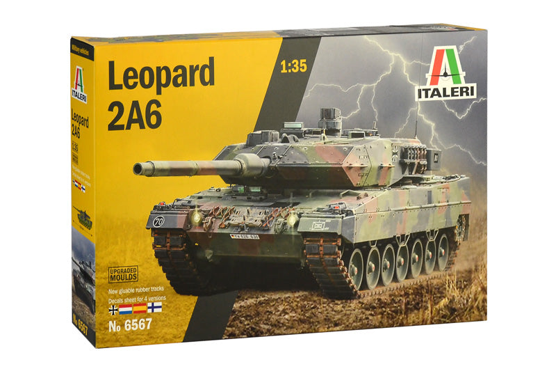 Italeri 6567 - SCALE 1 : 35 LEOPARD 2A6