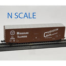 Value Trains USA N N10090 Boxcar, Missouri Illinois Cushion Car