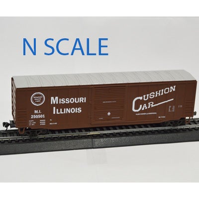 Value Trains USA N N10090 Boxcar, Missouri Illinois Cushion Car