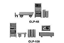 Plastruct 93691 OLP-100 Plastic Scale Office Furniture Sets