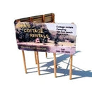 Osborn Model Kits HO 1023 "V" Shaped Billboard Kit