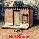 Osborn Model Kits HO 1115 Tool Shed Kit