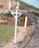 Osborn Model Kits N 3054 Railway Crossing Signs Kit (5)
