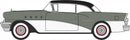 Oxford Diecast HO 87BC55007 Buick Century 1955, Carlsbad Black/Windsor Grey/Dover White