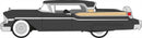 Oxford Diecast HO 87MT57005 Mercury Montclair 1957, Tuxedo Black/Moonmist Yellow