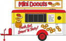 Oxford Diecast HO 87TR019 Mobile Trailer, Mini Donuts