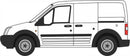 Oxford Diecast N NFTC005 Ford Transit Connect, White