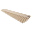 Midwest Products 5011 Basswood Sheet, 6" x 36" x 3/16" (5)
