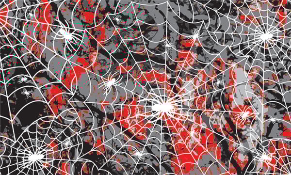 PineCar 3983 Spider Web Custom Body Skin
