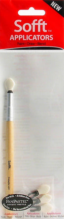 PanPastel 63070 Sofft Applicators Handle and Heads Set (1 Handle, 4 Covers)