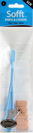 PanPastel 65001 Sofft Knife and Covers, Round