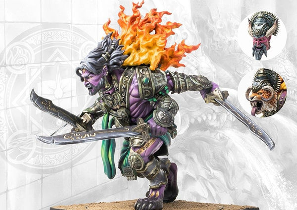 Conquest, Sorcerer Kings - Rakshasa Bakasura (with Swords) (PBSK402)