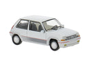 PREORDER Brekina HO PCX870296 Renault 5 GT Turbo, Assembled, White, Gray