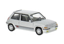 PREORDER Brekina HO PCX870299 Renault 5 GT Turbo, Assembled, Silver, Gray