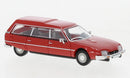 PREORDER Brekina HO PCX870414 1976 Citroen CX Break Station Wagon, Assembled, Red