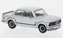 PREORDER Brekina HO PCX870441 1973 BMW 2002 Turbo, Assembled, White, Blue