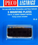 Peco HO/N PL9 Mounting Plates (5)