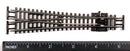 Peco N SLE397F Electrofrog Code 55 Wye Medium Radius Turnout