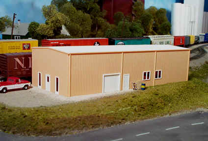 Pikestuff HO 541-0004 Prefab Warehouse Kit