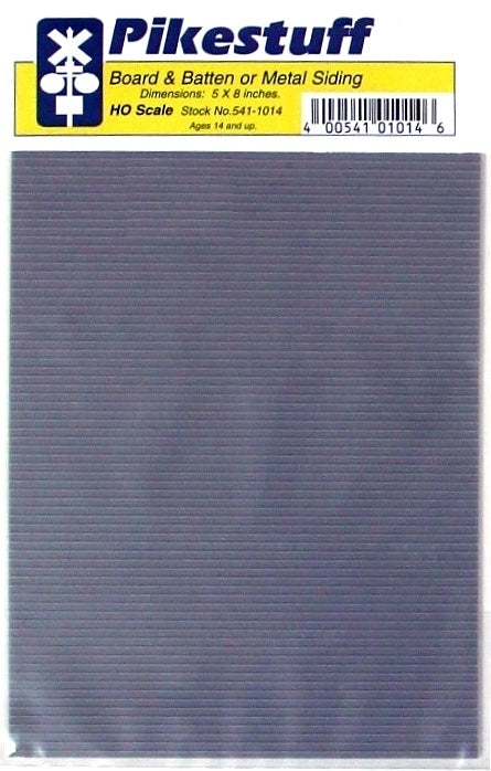Pikestuff HO 541-1014 Board and Batten or Metal Siding Panels