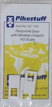 Pikestuff HO 541-1103 Personnel Door with Window (3)