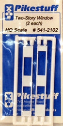 Pikestuff HO 541-2102 Two-Story Window (2 each)