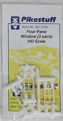 Pikestuff HO 541-2103 Four Pane Window (3)