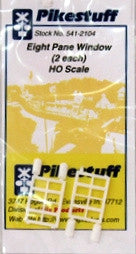 Pikestuff HO 541-2104 Eight Pane window (2 each)