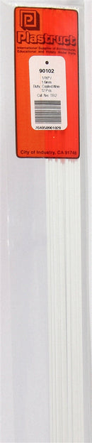 Plastruct 90102 TB-2 Butyrate Coated Wire, 1/16" (12)