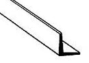 Plastruct 90502 Styrene Structural Shapes - Angles -- 1/16 x 10" Long pkg(10), All Scales