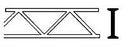 Plastruct 90653 OWTS-8 Styrene Open Web Truss, Warren Style 2 (2)