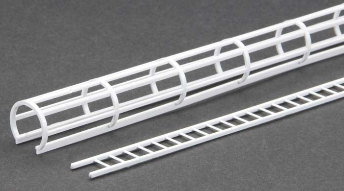 Plastruct O 90973 CLS-8 Styrene Safety Cage and Ladder Set