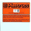 Plastruct 91102 SSS-102 Plain White Styrene Sheet, .020" (7)