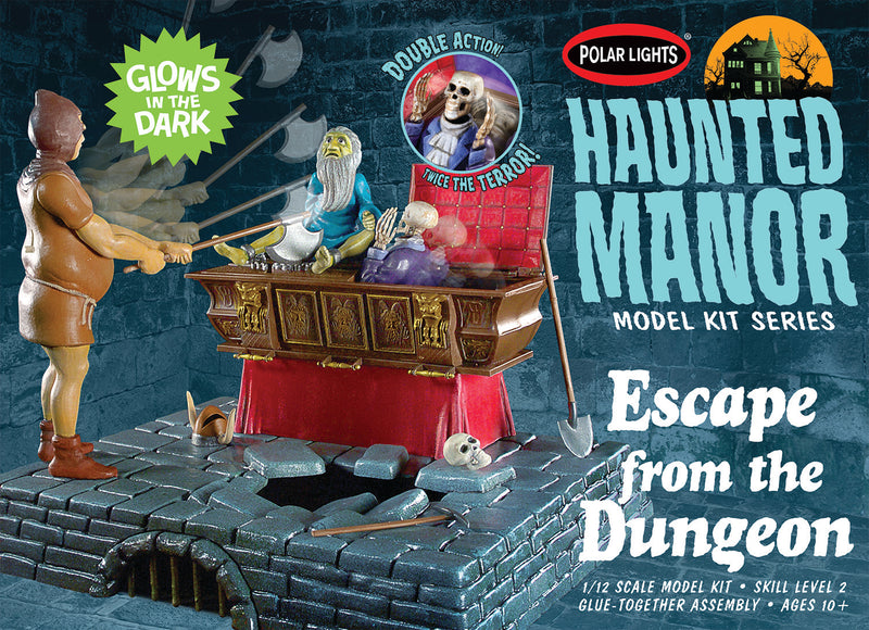 Polar Lights 1/12 972 Haunted Manor, Escape From the Dungeon