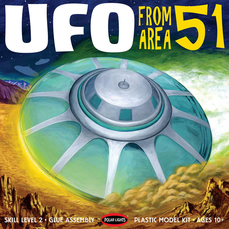 Polar Lights O 982 Area 51 UFO