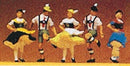 Preiser HO 10241 Bavarian Folk Dancers (5)