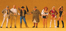 Preiser HO 10346 Night People (7)