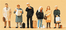 Preiser HO 10411 Business Commuters (6)