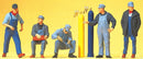Preiser HO 10535 US Railway Workers (5)