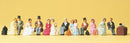 Preiser HO 12045 1847 Vintage Passengers (13)