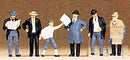 Preiser HO 12133 1900s Figures, Men Passengers (6)